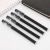 Amazon GP-380 Frosted Rod Black Signature Carbon Pen Good-looking Gel Pen Office Stationery Customization Wholesale