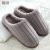 2022 Autumn and Winter Cotton Slippers Simple Men's Couple Household Indoor Warm Thickening and Wear-Resistant Confinement Woolen Slipper Women