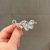 2022 Korean Style New Rhinestone Barrettes Fashion Personality Bangs Broken Hair Duckbill Clip Headdress Hairpin Women's Hair Clip