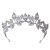 Bridal Crown Wedding Headdress Korean Style Wedding Dress Accessories New Birthday Zircon Rhinestone Hair Accessories Party Accessories