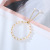Baroque Freshwater Pearl Girlfriends' Bracelet Shaped 14K Gilded Retro Bracelet Ins Internet Celebrity Bracelet