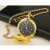 New Multi-Color Flip Retro Quartz Pocket Watch Custom Glossy Laser Logo Lettering Chain Pocket Watch Gift