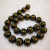 Black Red Agate Gilding Six Words Mantra Nanwu Amitabha Scattered Beads DIY Ornament Prayer Beads Factory Wholesale