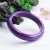 American Purple MICA Bracelet Purple Su Jishi Women's Ornament Live Broadcast Jade Jadeware