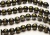 Wholesale Natural Red Agate Six Words Mantra Semi-Finished Black Agate Scattered Beads Obsidian Frosted Six Words Motto