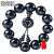 Factory Supply Ebony Bracelet Wholesale Men and Women Labor Polishing Purple Sandalwood Buddha Beads Supply