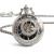 Mechanical Pocket Watch Twelve Constellation Compass Mechanical Pocket Watch Large Hollow Mechanical Pocket Watch