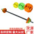 Women's Aerobics Barbell Gym Home Color Rubber-Covered Barbell Hand Grab Barbell Disk Cast Iron Squat Set