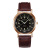 Jinnuo Fashion Luminous Men and Women Casual Couple Watch Student Genuine Leather Strap Quartz Watch