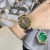 TT New Korean Style Large Dial round Leather Watch Strap Calendar Neutral Women's Watch Fashion Watch Female Temperament Ins