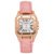 Tik Tok Fashion Square Diamond Belt Women's Watch Simple Roman Numerals Rhinestone Quartz Watch Women's Watch Wholesale