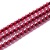 Ruize Wholesale 7A Grade Glass Body Natural Red Garnet Loose Beads Strip Handmade DIY Semi-Finished Products