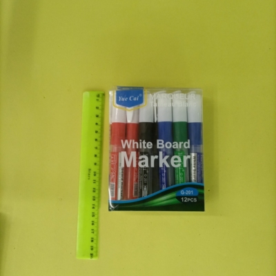 C- 201 12 PVC Color Whiteboard Marker