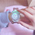 Luminous Glow Personality Rhinestone Led Harajuku Korean Fashion Children Boys and Girls Student Couple Jelly Quartz Watch