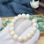 Factory Wholesale Bodhi Bracelet Pliable Temperament White Jade Bodhi Gradient Barrel Beads Crafts Buddha Beads Rosary for Men and Women