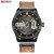 Curren 8301 Men 'S Leather Belt Watch Waterproof Personalized Leather Watch Fashion Quartz Watch Calendar