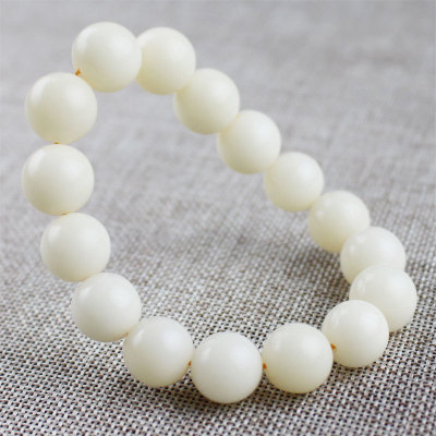 Factory Wholesale Bodhi Bracelet White Jade Bodhi Original Seed Crafts Buddha Beads Rosary Men and Women Couple Hands