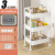 Trolley Rack Kitchen Floor Bedroom Multi-Layer Baby Snacks Mobile Bathroom Bathroom Storage Storage Rack