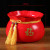 New Year Blessing Bucket Fortune Fruit Dried Flower Flower Arranging Bucket Wheat Flower Bucket Iron Flower Pot Living Room Metal Cornucopia Decoration