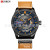 Curren 8301 Men 'S Leather Belt Watch Waterproof Personalized Leather Watch Fashion Quartz Watch Calendar