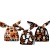 New Cross-Border Halloween Candy Bag Packing Bag Rabbit Ears Snack Bag Baking Biscuits Bag Gift Bag 50 Pack