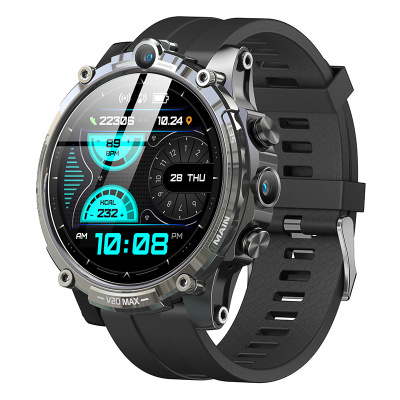 Smart Watch 4G Card Full Netcom Face Recognition Video Android Dual Camera 128G Memory Disc