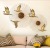 Iron Wall Decoration and Wall Hanging Wall Decorations Living Room Background Wall Pendant Creative Three-Dimensional Wall Decoration Home Hanging Decoration