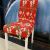 Christmas Chair Cover, Half Elastic Chair Cover Family Printing Chair Cover Universal Chair Cover