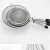 Stainless steel handheld oil dipper binaural screening mesh oil grid colander oil fishing bird's nest flour sifter