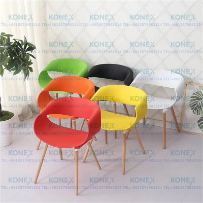 Chair Nordic Creative Chair Infinite Chair Plastic Chair Leisure Chair Hotel Conference Chair Home Dining Chair Armchair