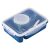 Yi Yi Microwave Oven Dedicated for Heating Lunch Box Lunch Box Three-Grid Separated Student Adult Rectangular Single Plastic Lunch Box