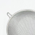 Stainless steel twill oil grid fried small hole with wooden handle spoon strainer wide edge strainer spoon strainer