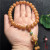 Weathering White Jade Bodhi Root Bracelet Men and Women Single Circle round Beads Rosary Jingang Pipal Tree Seed Baby Buddha Handheld Prayer Beads
