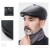 Hat Men's Winter Hats for the Elderly Outdoor Windproof Warm Middle-Aged and Elderly Grandpa Leather Hat All-in-One Warm Keeping Earmuffs Hat