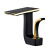 Faucet Personality Characteristic Brass Hot and Cold White Golden Edge Large Flow Wide Mouth Square Waterfall Faucet
