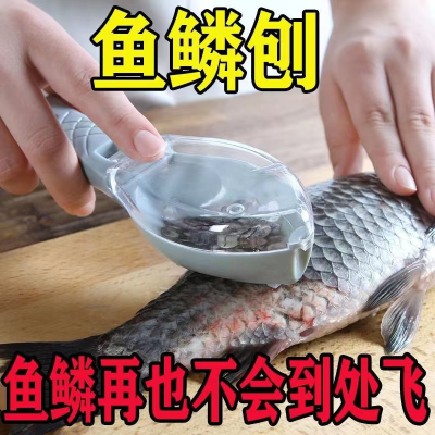  to Kill Fish Scraping Scales Scale Does Not Hurt Hands Thickened Plastic Practical Kitchen Gadget to Scale Artifact