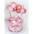 New Internet Celebrity 5-Inch Latex Balloon Cake Plug-in Decoration Birthday Party Dessert Bar Baking Decoration Cross-Border