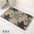 Linen Rubber Absorbent Floor Mat Bedroom Door Mat Living Room Oil-Proof Door Mat Bathroom Non-Slip Floor Mat Customization