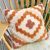 Bohemian Decoration Pillow Cover Geometric Pattern Color Tufted Tassel Lumbar Support Pillow B & B Bed Cushion for Leaning on Couch Pillow