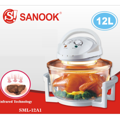 Sanook Convection Oven Air Fryer Intelligent Multifunctional Convection Oven Fryer Kettle Electric Ceramic Stove Electric Pressure Cooker
