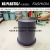 high quality trash can round shape plastic dustbin with pressure ring fashion style simple design waste can rubbish can