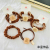 Forever Love Love Two Pieces with Simple Small Intestine Ring Temperament Wild Head Rope Korean Slim Fit Hair Band Balls