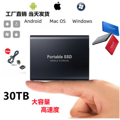 Cross-Border Foreign Trade T5 Dedicated SSD High-Speed Mobile SSD Type-c3.1 Factory Direct Sales Hot