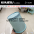 trash can creative style dustbin fashion binaural design portable waste can unique stripe garbage bin round wastebasket