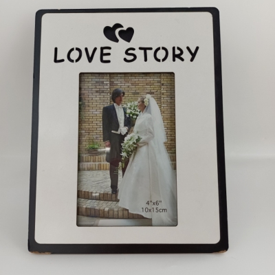 Craft Photo Frame MDF Photo Frame Photo Studio and Photo Frame Photo Frame Paint-Free Photo Frame Black and White Photo Frame