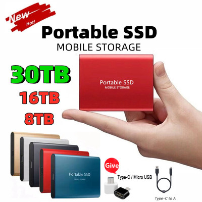 Exclusive for Cross-Border Factory Wholesale Expansion Upgrade Mobile SSD 500G-30TB Portable Solid State Hard Disk