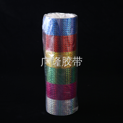 Laser Tape Colorful Streamer Tape Reflective Decorative Tapes