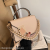 Stylish Good Texture Bag Crossbody Western Style Chain Shoulder Messenger Bag Handbag Women's Small Square Bag 