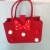 Spot Supply Wholesale New Online Red Felt Treasure Commercial Event Gift Shopping Bag Graduation Banquet Birthday Banquet Gift Bag