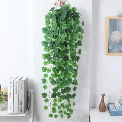 Emulational Green Dill Wall Hanging Decoration Fake Lifestrong Green Radish Begonia Green Plant Wall Decoration Chlorophytum Simulation Rattan